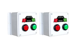 Control inalámbrico de tres botones para la configuración de los marcadores inalámbricos multideportivos Ingetronik