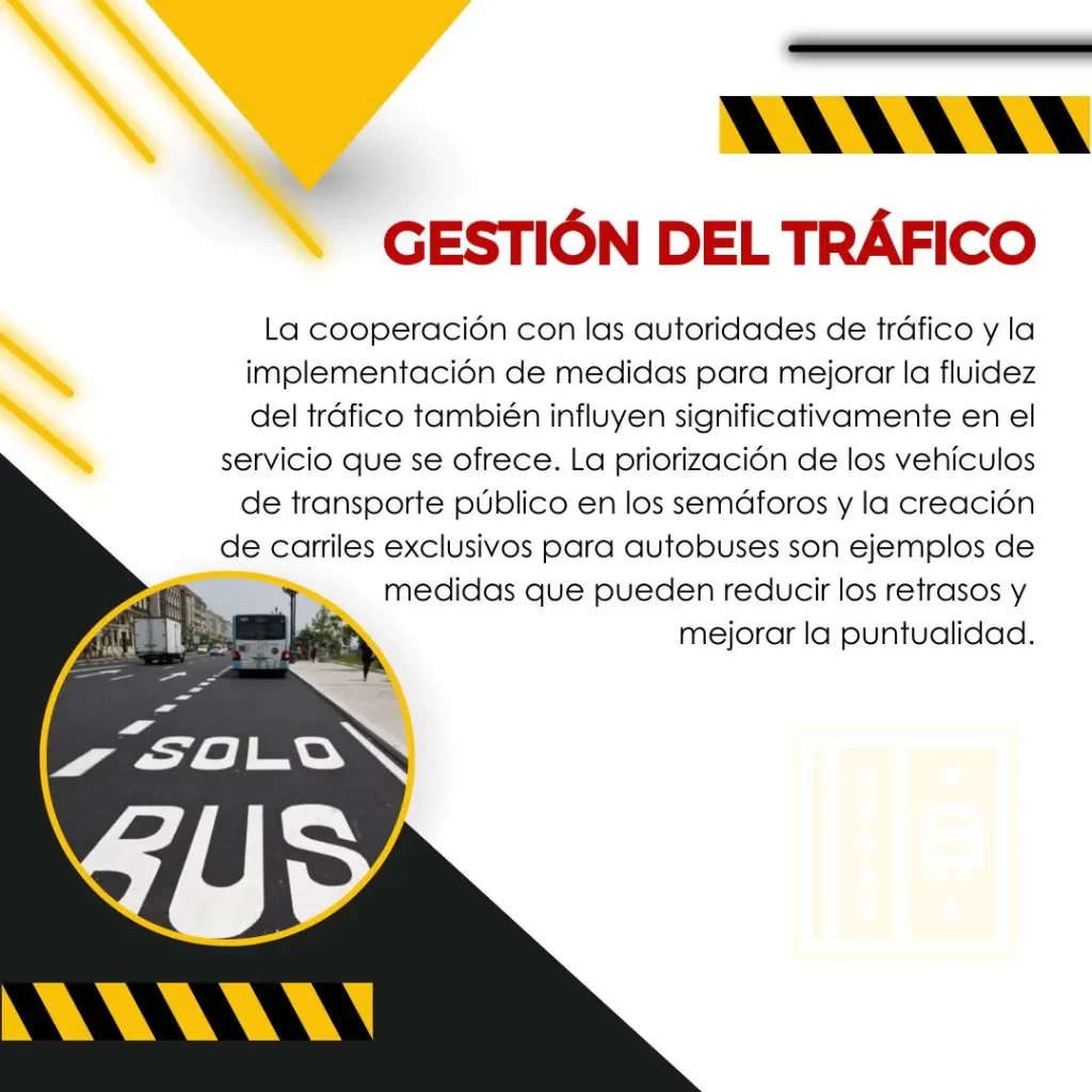 Eficiencia de las operaciones de transporte público de pasajeros