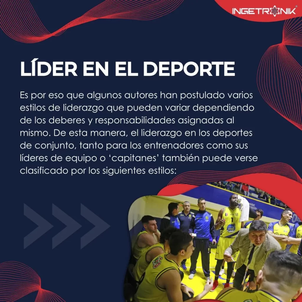 Estilos de liderazgo en los deportes colectivos