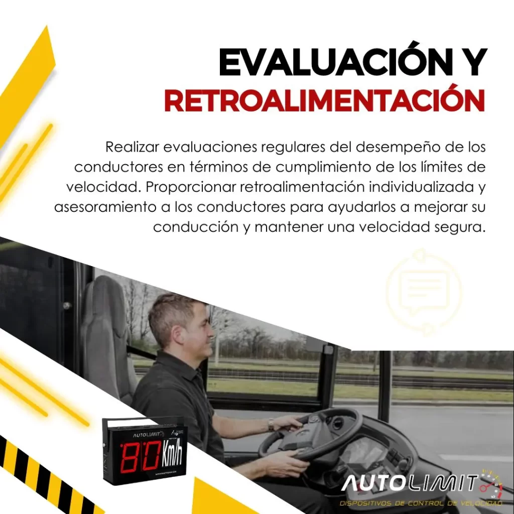 Estrategias para fomentar el control de velocidad en conductores de transporte público.